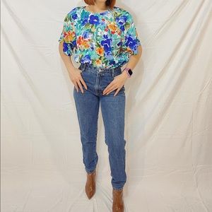 Floral vintage top